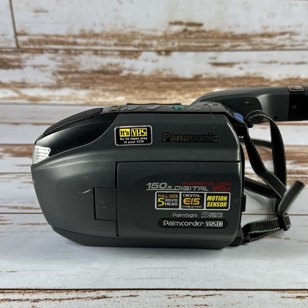 Panasonic PV-L581D Palmcorder VHS-C Video Camera Camcorder Tested